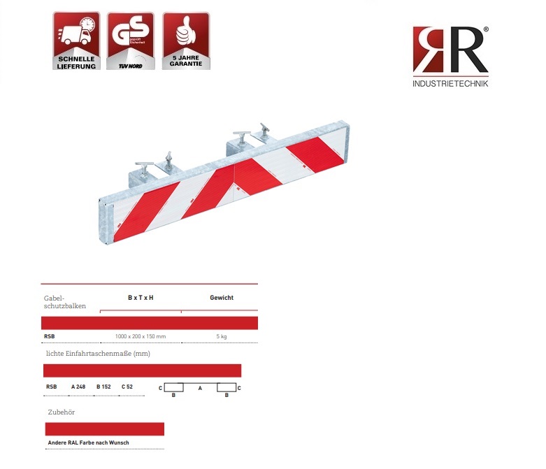 Vorkstandschild RSB