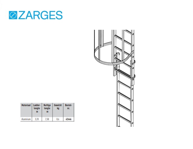 Noodladder ca. 2,50 m