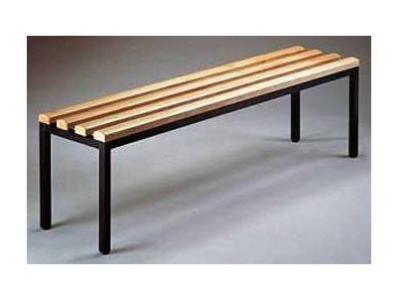 Garderobebank Basic RAL 7021 1960x420x353mm zonder voetsteun CP