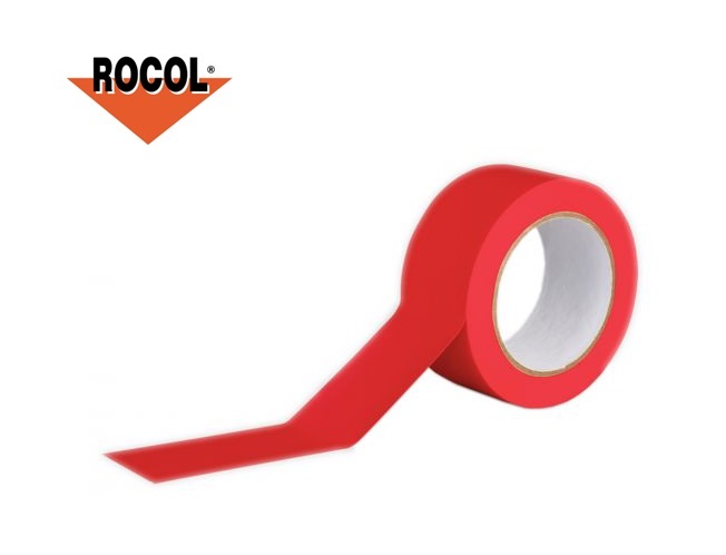 Markering tape rood 50mmx33m Easy Tape