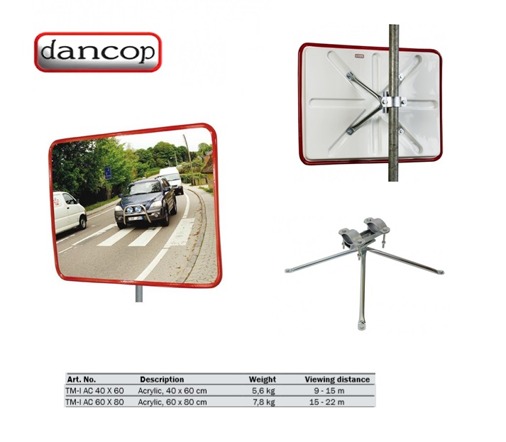 Verkeersspiegel TM-I AC 60 acryl Ø 60 cm | DKMTools - DKM Tools