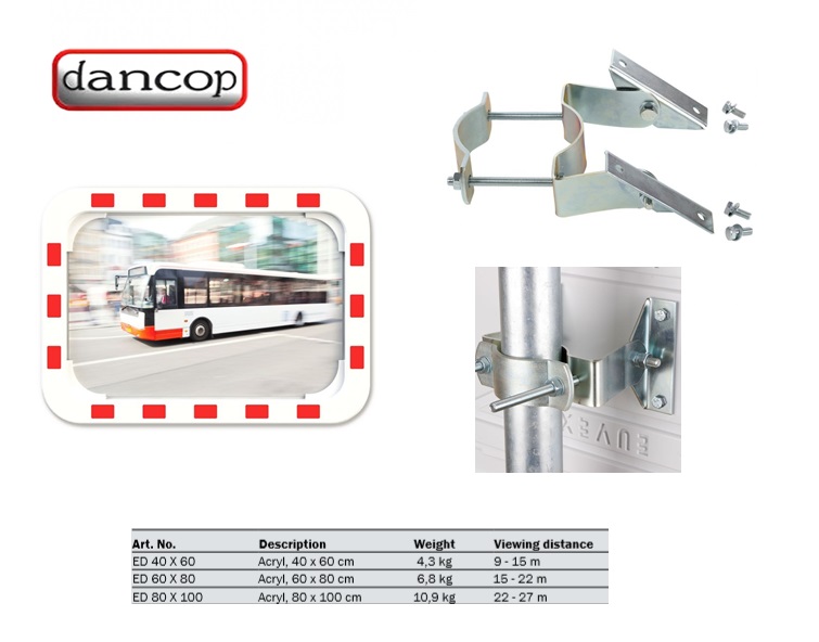 Verkeersspiegel Euvex ED 60 Ø 60 cm | DKMTools - DKM Tools