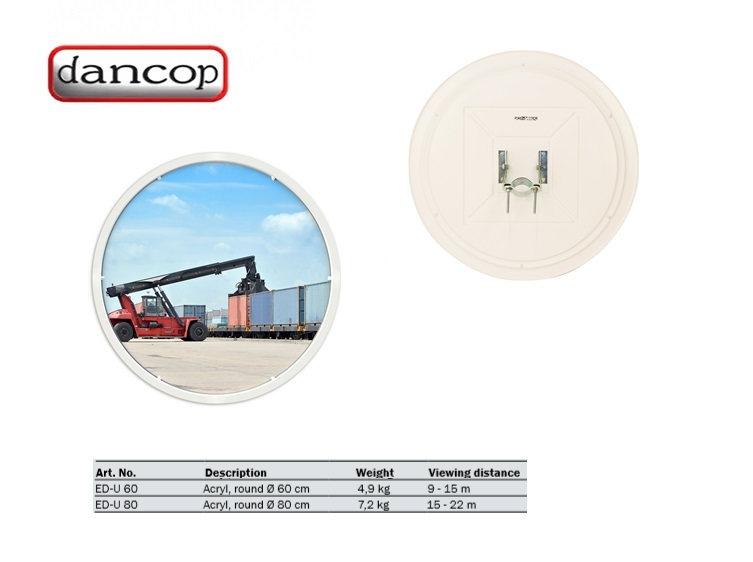 Euvex universele Verkeersspiegel ED-U, 60 x 80 cm | DKMTools - DKM Tools