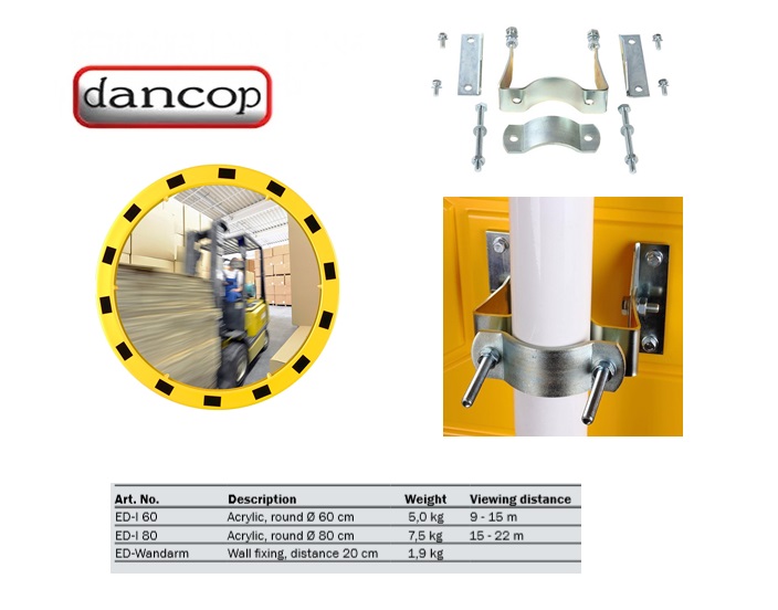 Euvex Industriespiegel ED-I Ø 60 cm