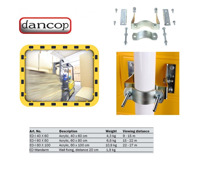 Euvex Industriespiegel ED-I Ø 60 cm | DKMTools - DKM Tools