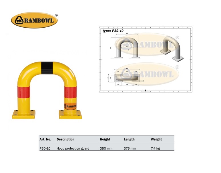 Beschermingsbeugel 350 x 1000 mm | DKMTools - DKM Tools