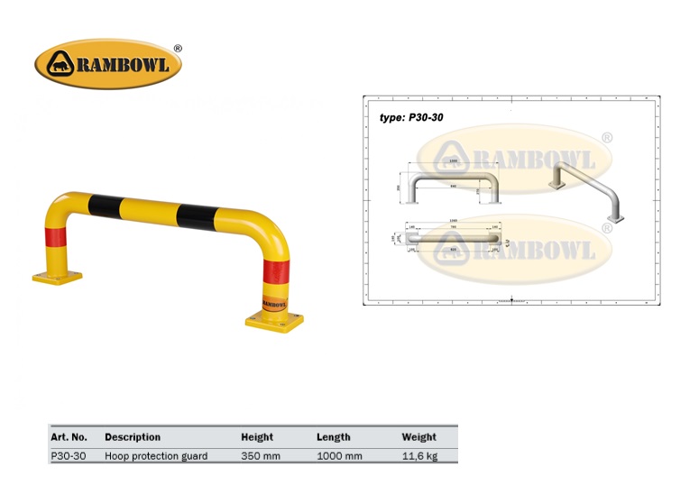 Beschermingsbeugel 350 x 750 mm | DKMTools - DKM Tools