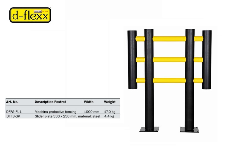 Foxtrot Machinebeschermingshek 2000 mm | DKMTools - DKM Tools