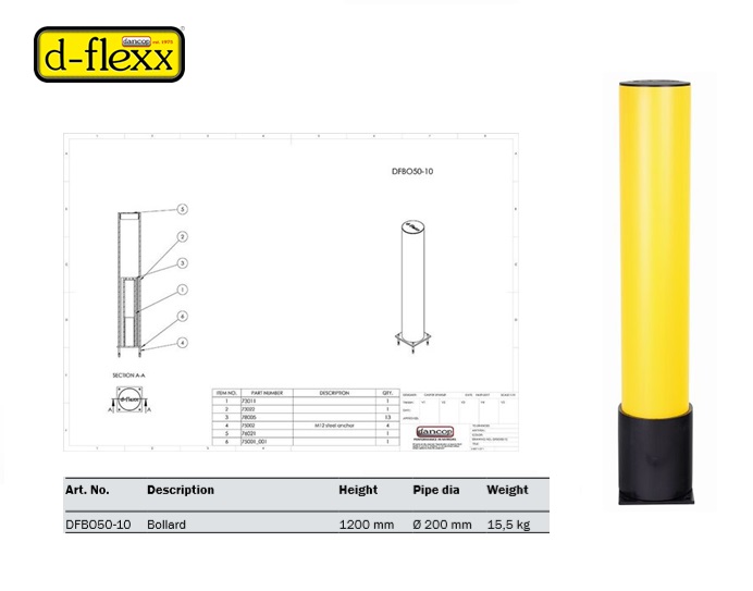 Bravo Rampaal 1200 mm draaibaar | DKMTools - DKM Tools