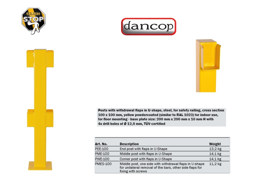 Middel paal in U-vorm | DKMTools - DKM Tools