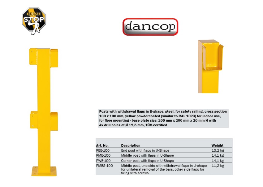 Middel paal in U-vorm | DKMTools - DKM Tools