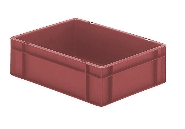 Transportbak 400x300x120mm Rood