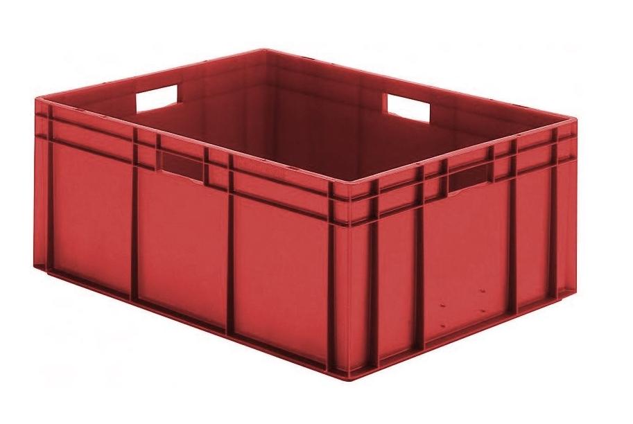 Transportbak 800x600x320mm Rood