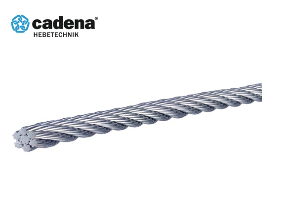 Verlenging staalkabel met enkele streng, 500 mm lang x 12 mm diameter