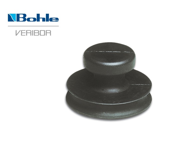 Veribor 609.55 zuigheffer rubber met knopgreep