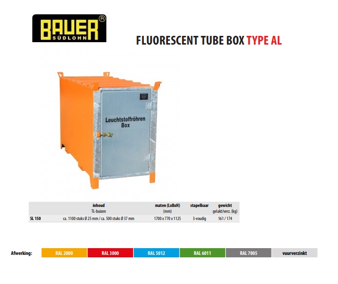 TL-buizenbox SL 150 RAL 3000 | DKMTools - DKM Tools