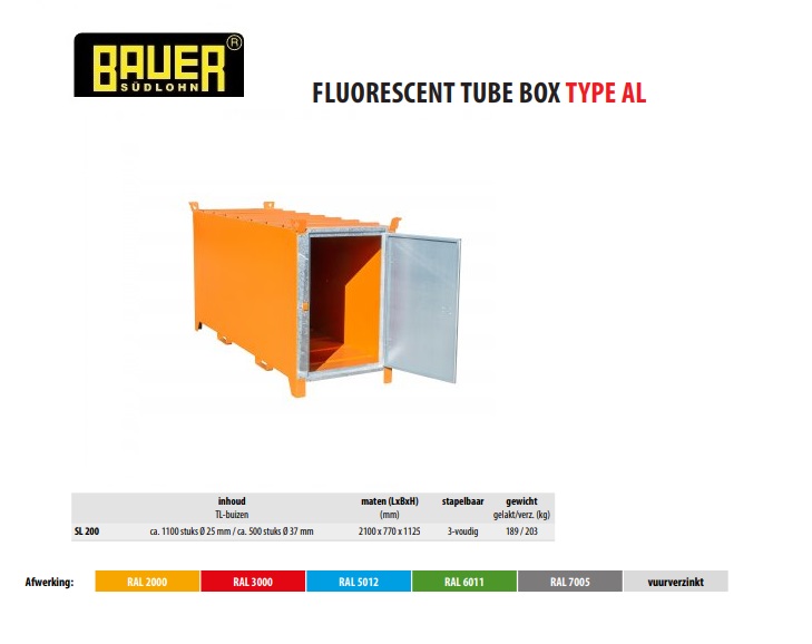 TL-buizenbox SL 200 RAL 5012 | DKMTools - DKM Tools