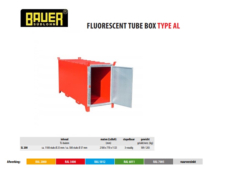 TL-buizenbox SL 200 RAL 5012 | DKMTools - DKM Tools