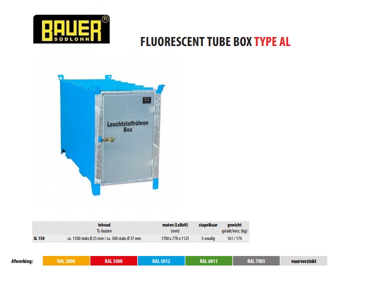 TL-buizenbox SL 150 RAL 6011 | DKMTools - DKM Tools