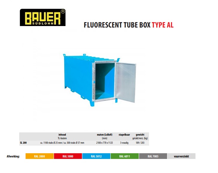 TL-buizenbox SL 200 RAL 2000 | DKMTools - DKM Tools