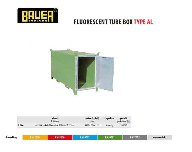 TL-buizenbox SL 200 RAL 2000 | DKMTools - DKM Tools