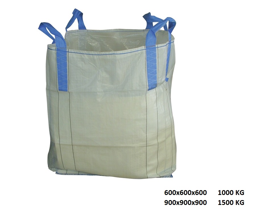Transportzak Big Bag 1000 kg 600x600x600 mm