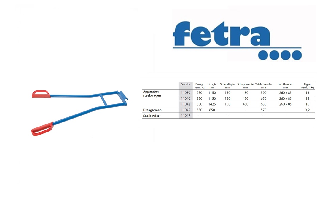 Fetra Draagarmen 11045