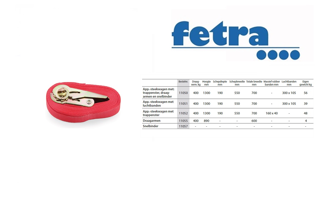 Fetra Snelbinder 11047 (voorheen type ZG) | DKMTools - DKM Tools