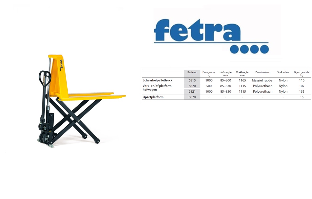 Fetra SchaarHandpallet 165 mm