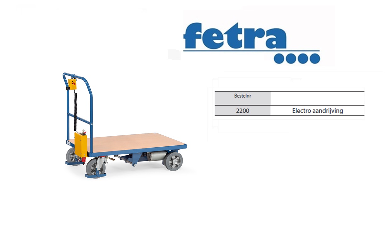 Fetra Elektrische aandrijving Voor Multivario platformwagens 850x500