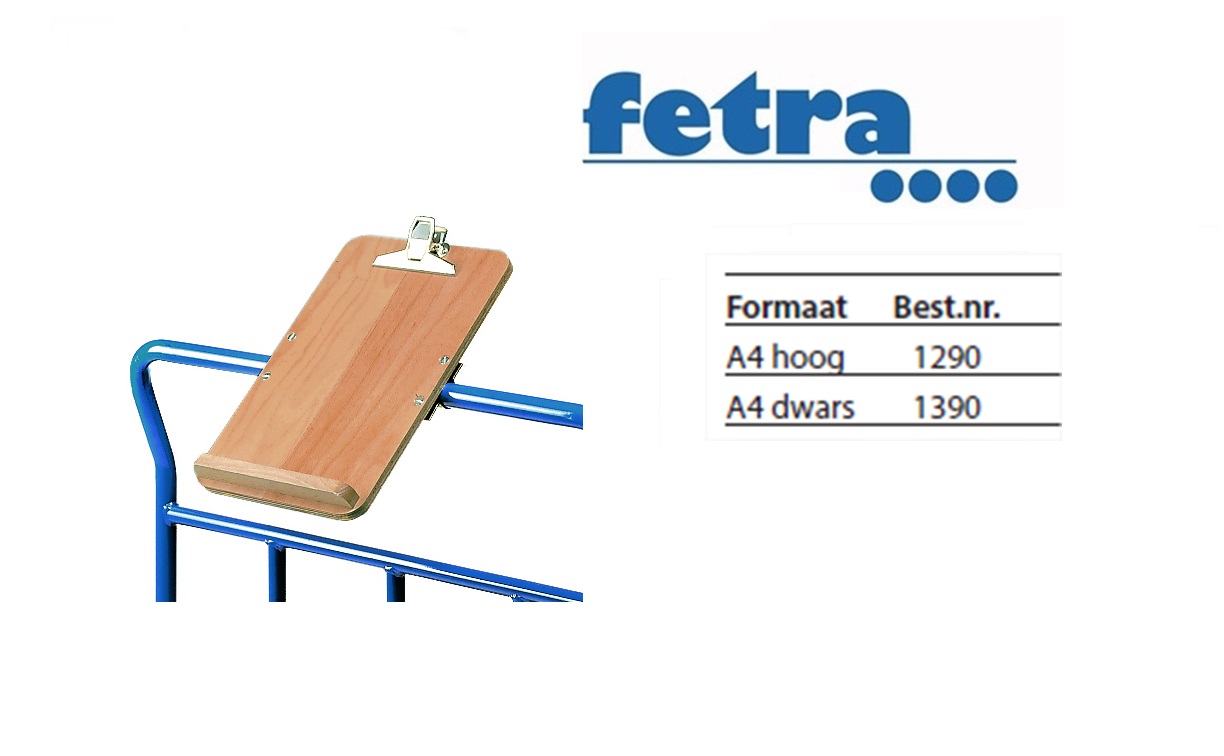 Fetra Schrijfplank voor A4 formaat Formaat hoog