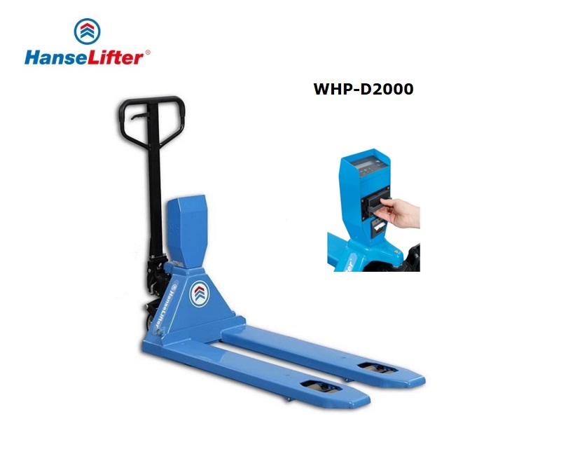 Handpalletwagen met weegschaal WH-2000 | DKMTools - DKM Tools