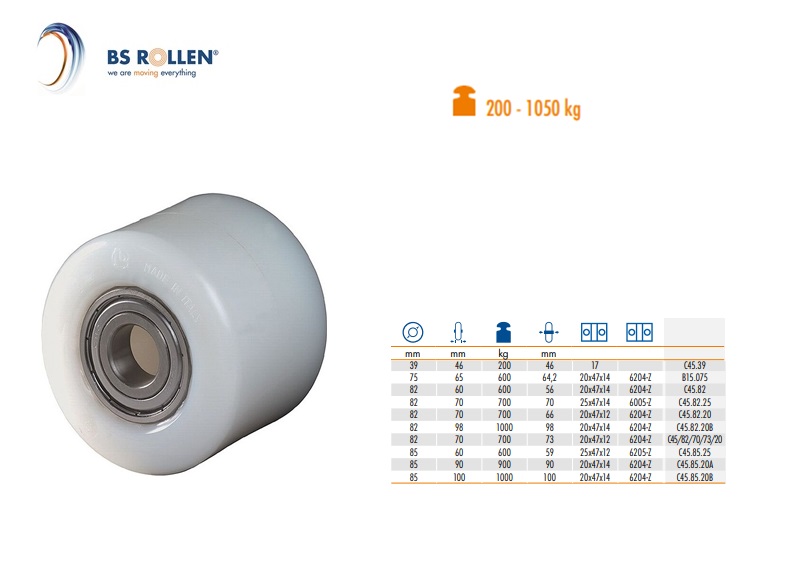 Vorkrol Polyamide Ø 82x70