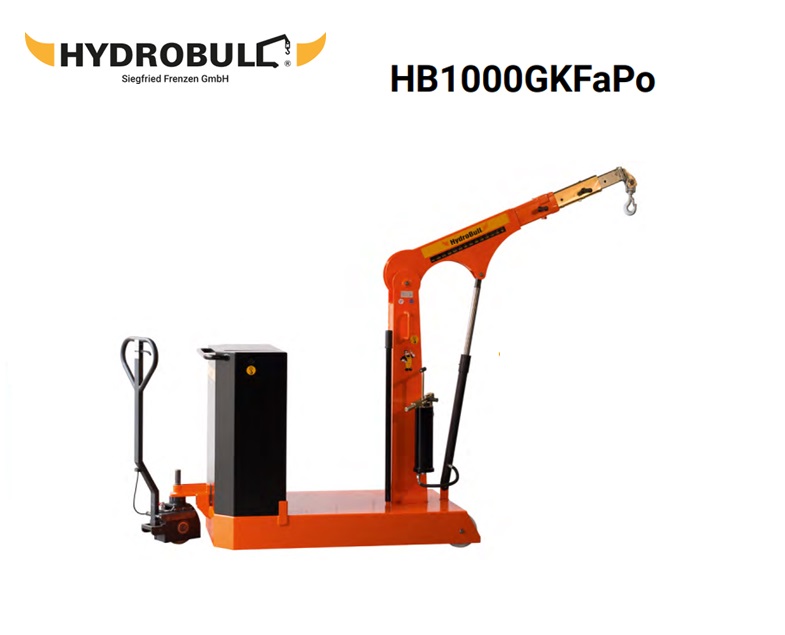 Hydrobull industriële kraan met contragewicht HB1000GKFaPo 1