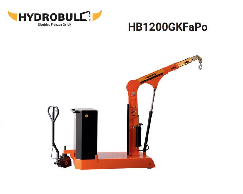 Hydrobull industriële kraan met contragewicht HB1200GKFaPo 1
