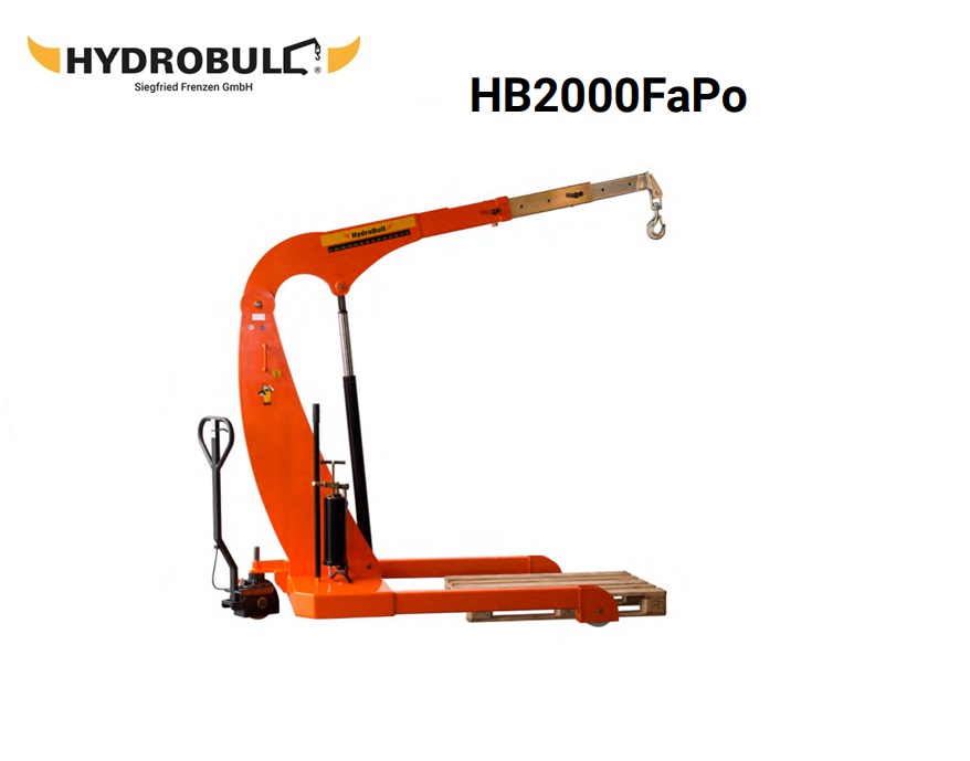 Industriekraan met parallelle wagen 3000 kg HB3000FaPo | DKMTools - DKM Tools