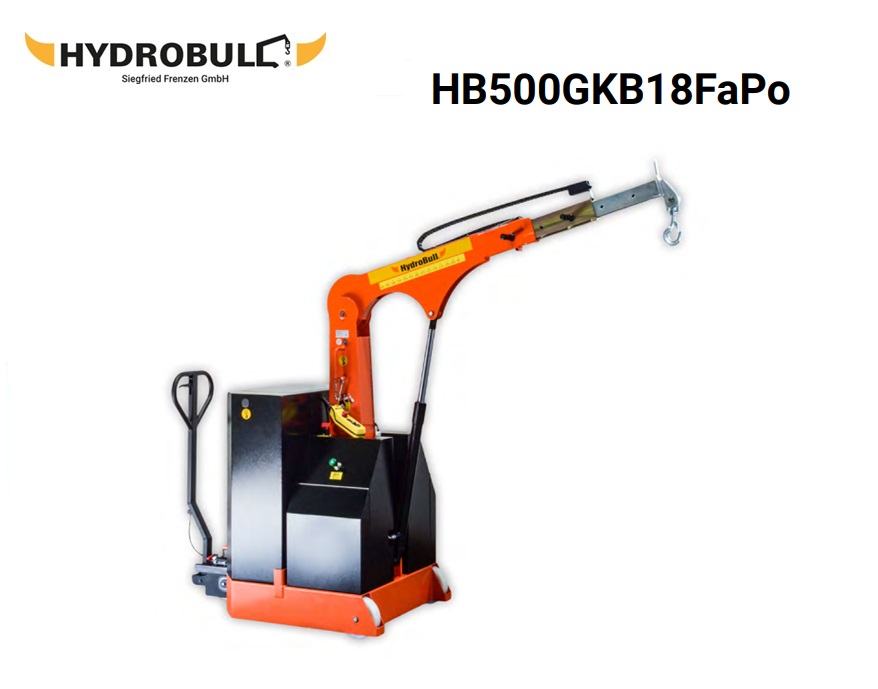 Elektrobull elektrische kraan 500 kg HB500GKB18FaPo