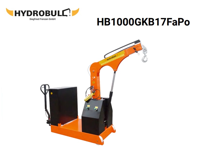 Elektrobull elektrische kraan 1000 kg HB1000GKB17FaPo