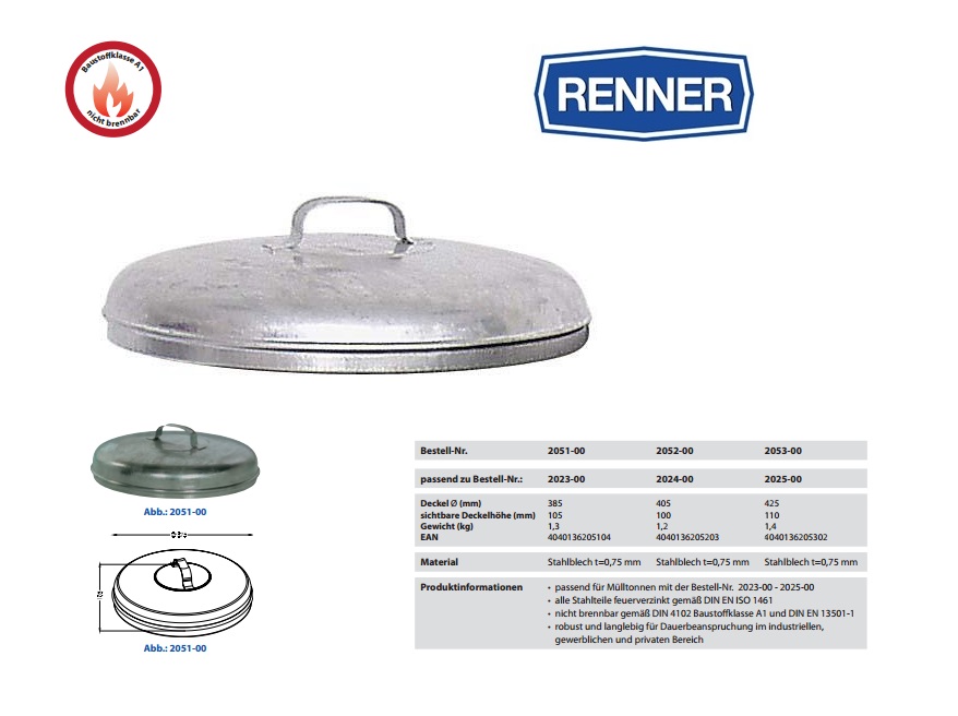 Vuilnisbak 80 l | DKMTools - DKM Tools