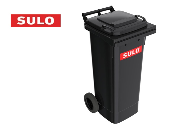Sulo Vuilcontainer 120 l Groen van lagedruk-PE wiel-d.200mm | DKMTools - DKM Tools