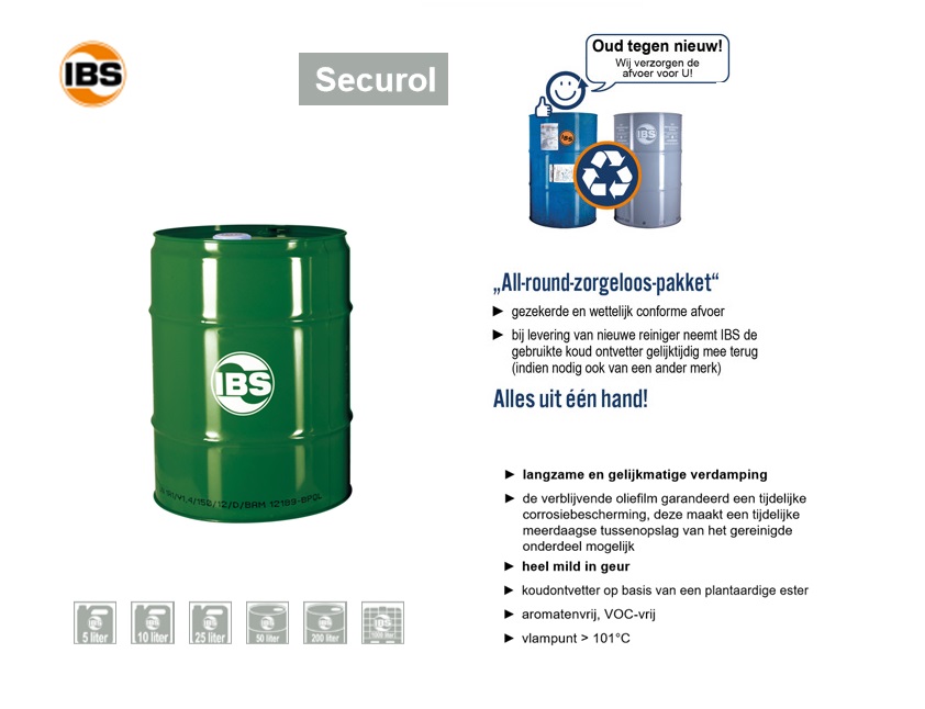 Koudontvetter Securol, 25 Liter | DKMTools - DKM Tools