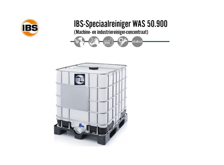 Machine- en industriereiniger-concentraat WAS 50.900, 1000 Ltr. IBC