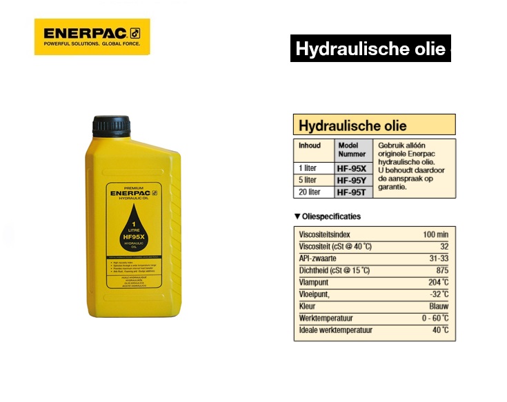 Hydraulische olie HF95X 1L