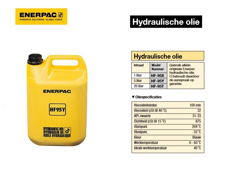 Hydraulische olie HF95Y 5L