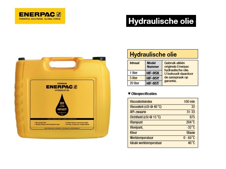 Hydraulische olie HF95T 20L