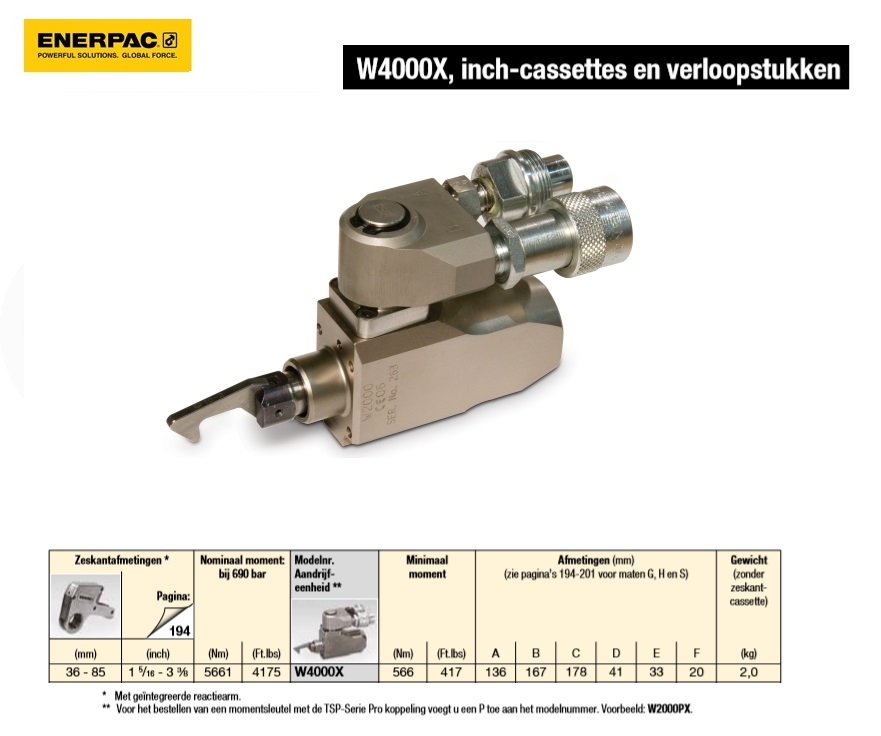 Aandrijfeenheid 5.661 Nm WITH 360°-160° TSP SWIVEL | DKMTools - DKM Tools