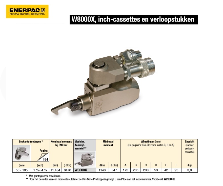 Aandrijfeenheid 11.484 Nm WITH 360°-160° TSP SWIVEL | DKMTools - DKM Tools