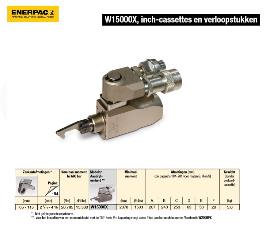 Aandrijfeenheid 20.785 Nm WITH 360°-160° TSP SWIVEL | DKMTools - DKM Tools