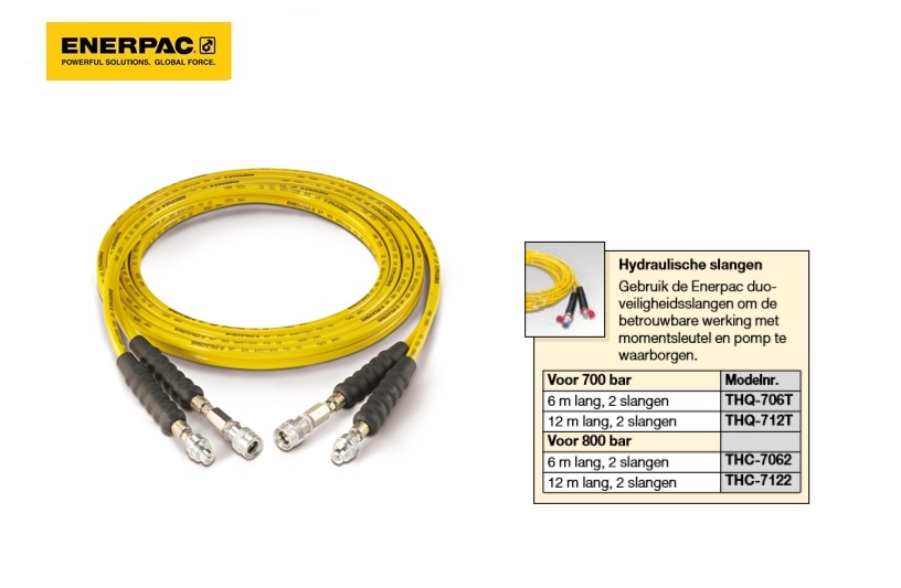 Hydraulische slang 1500 BAR, 3 Mtr met aan beide zijdes koppelingen | DKMTools - DKM Tools