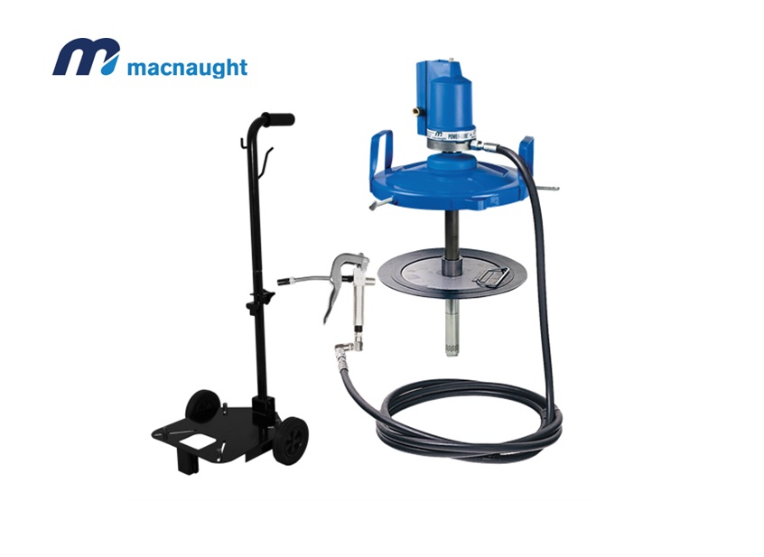 Macnaught Pneumatische vetpomp 20kg ratio 50:1 P3-01CTROLLEY